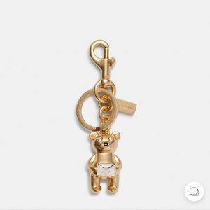 Coach 3D bear bag charm Valentine’s bear